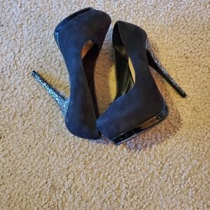 Black heels